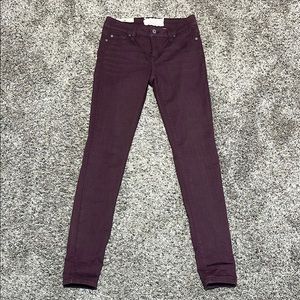 Purple Skinny Jeans